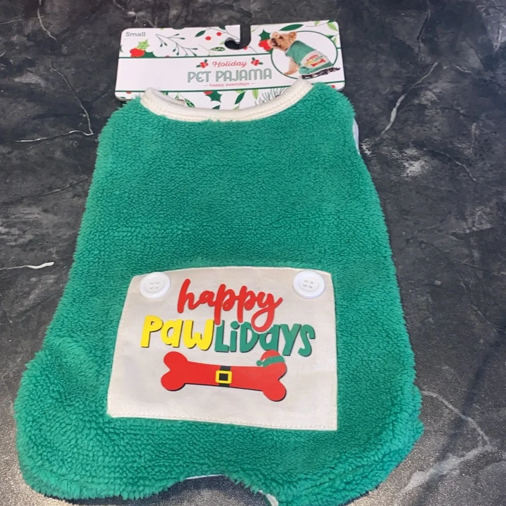 Dog Christmas Pajamas Happy 🐾 Pawlidays